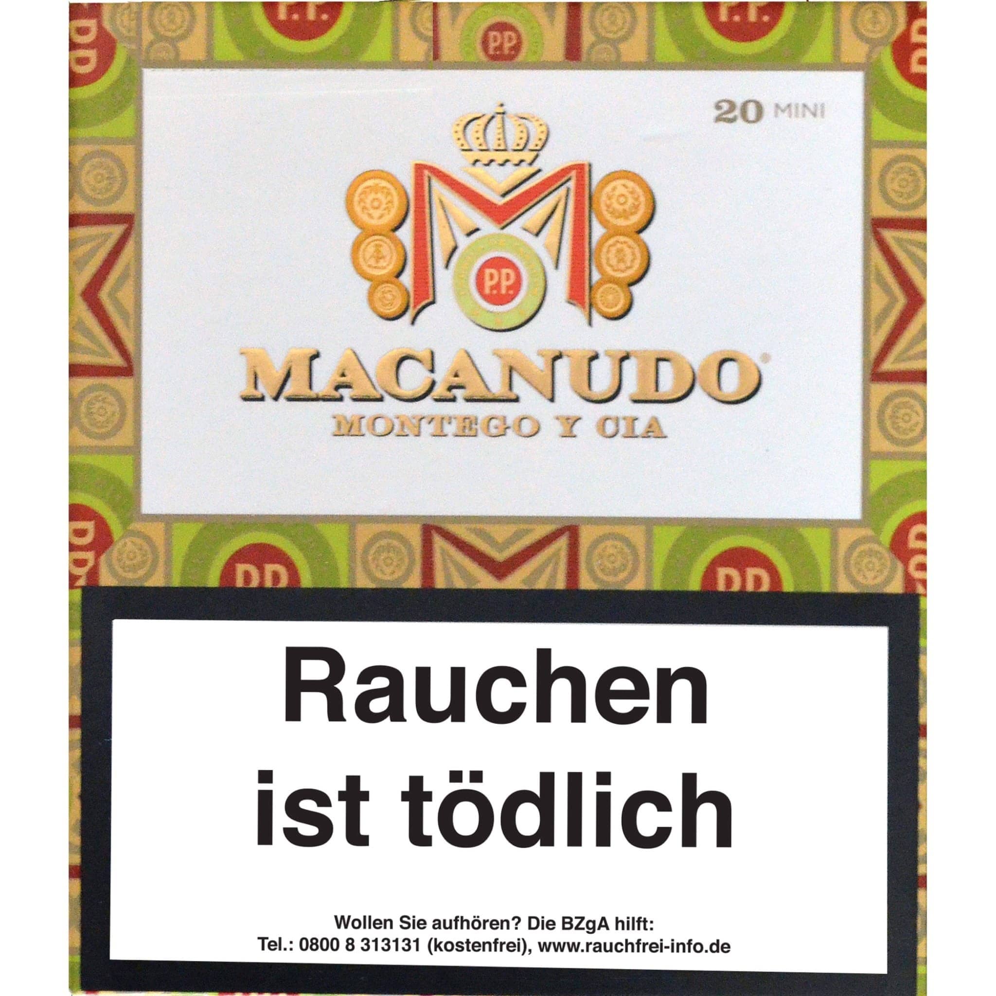Macanudo Connecticut Mini 20er Packung
