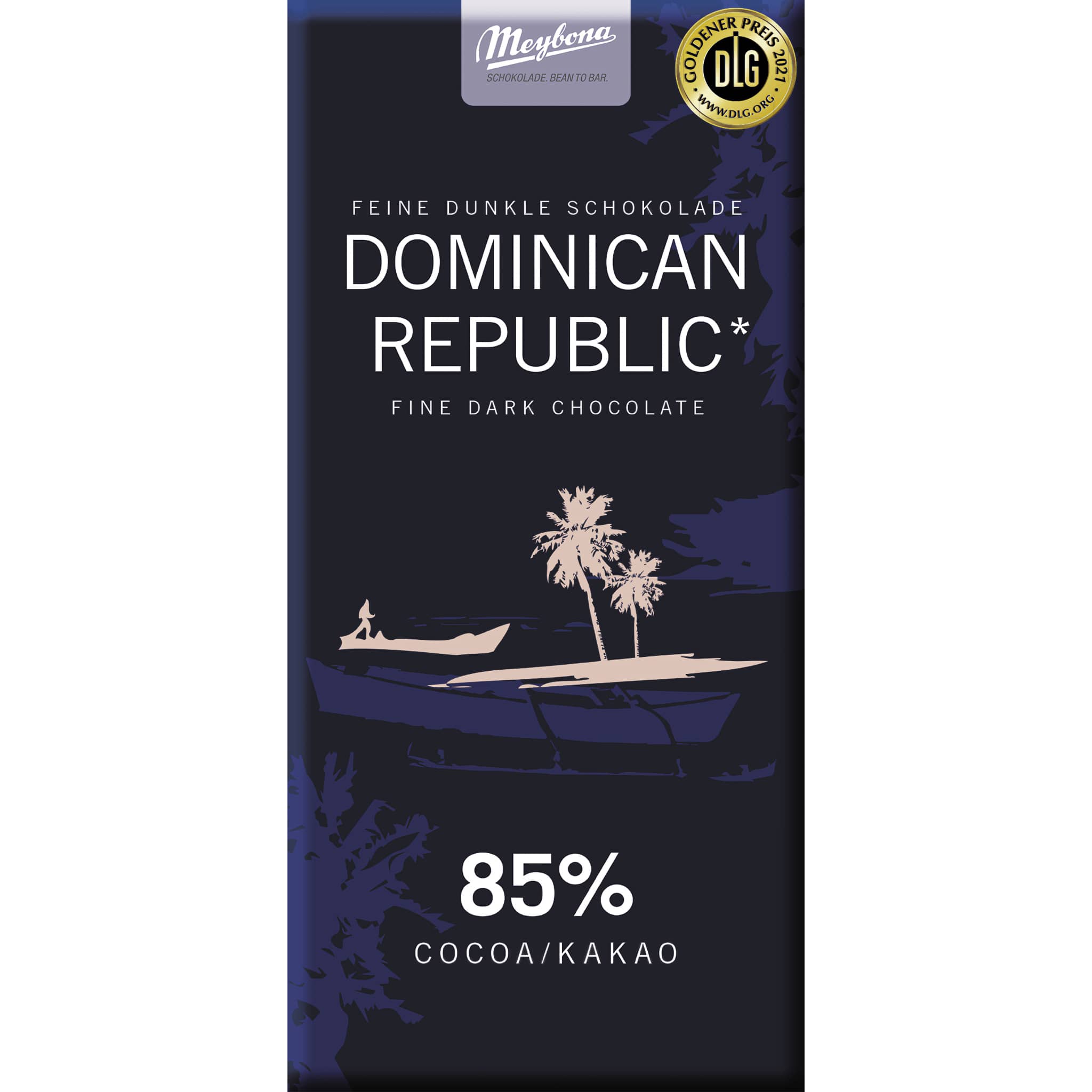 Dominican Republic 85% Ursprungs-Schokolade