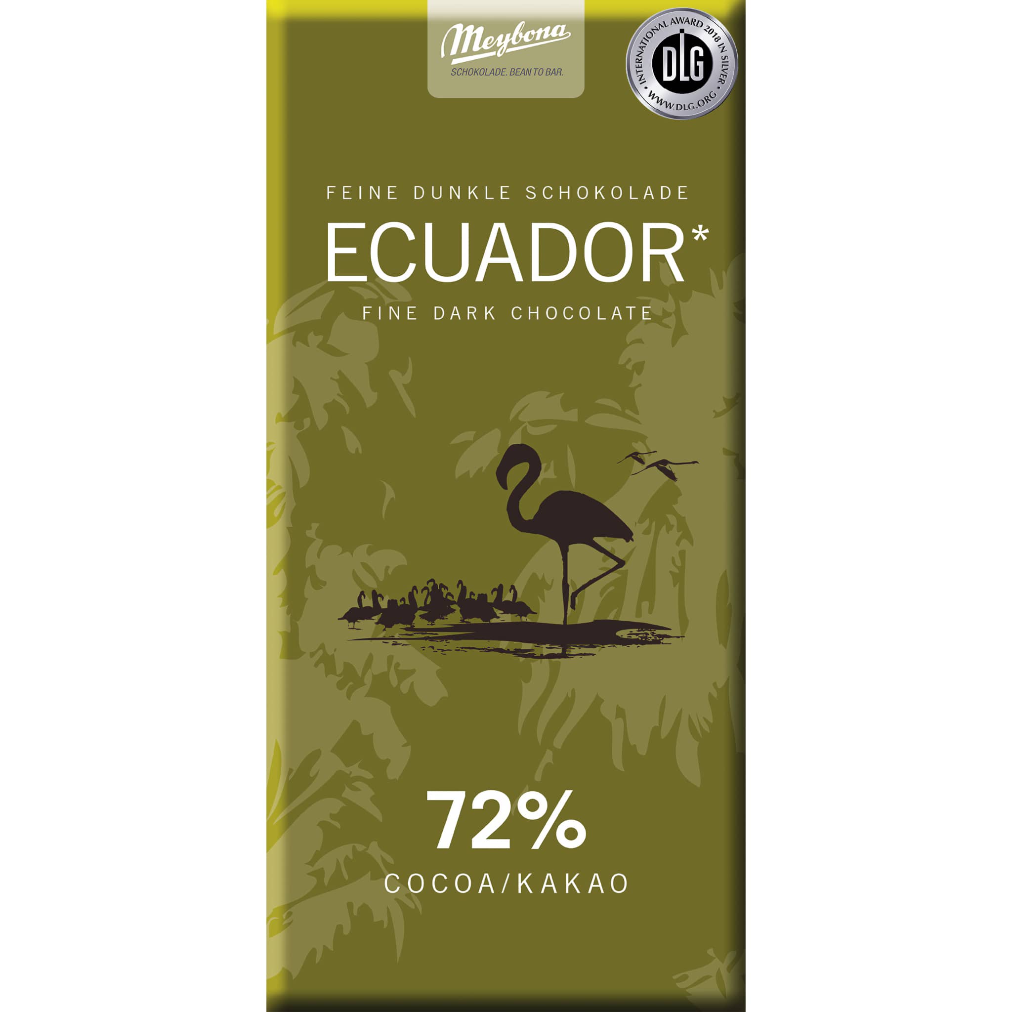 Ecuador 72% Ursprungs-Schokolade
